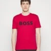 Boss Thinking - Print T-Shirt - Medium Pink