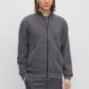 Boss Zestart - Zip-Up Sweatshirt - Dark Grey