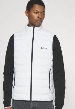 Boss Thor - Waistcoat - White -Boss Sales Store 7a8c8731ade04496acd238bcae0be20d