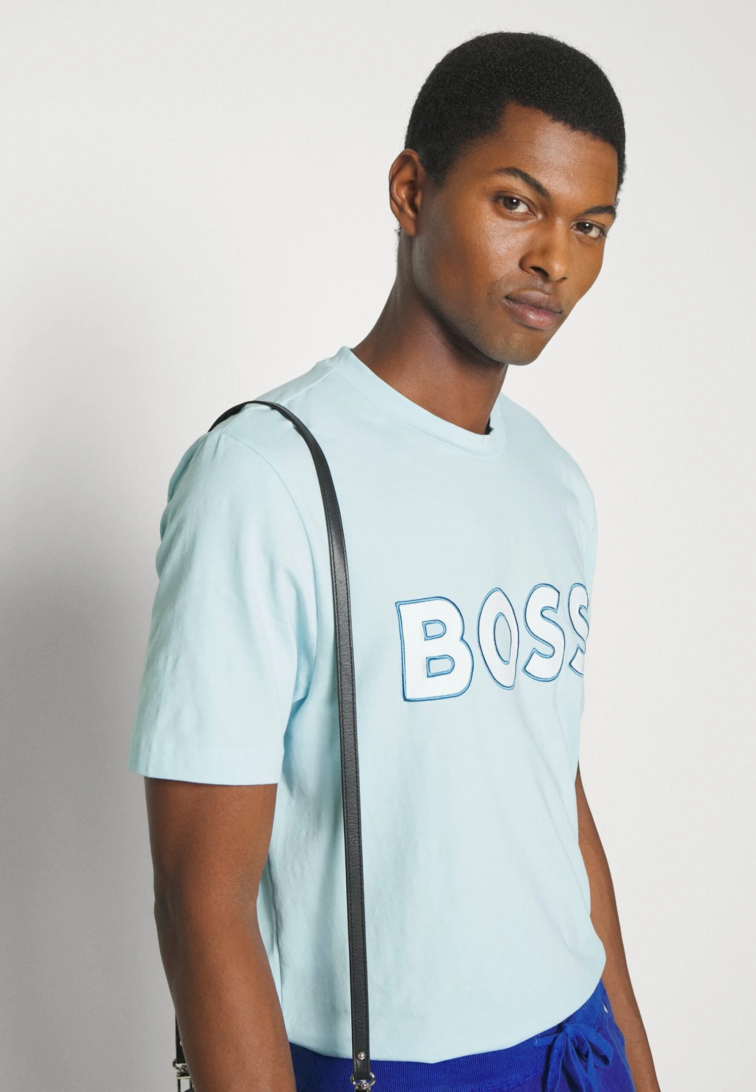 Boss Telogox - Print T-Shirt - Open Blue 4 Boss Telogox - Print T-Shirt - Open Blue - Image 4