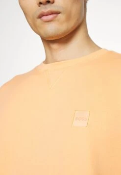 Boss Westart - Sweatshirt - Light/Pastel Orange -Boss Sales Store 7e4ee214433942ab927bab830bda38d6