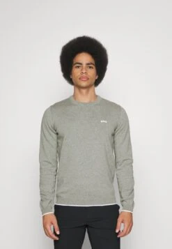 Boss Rallo - Jumper - Light/Pastel Grey