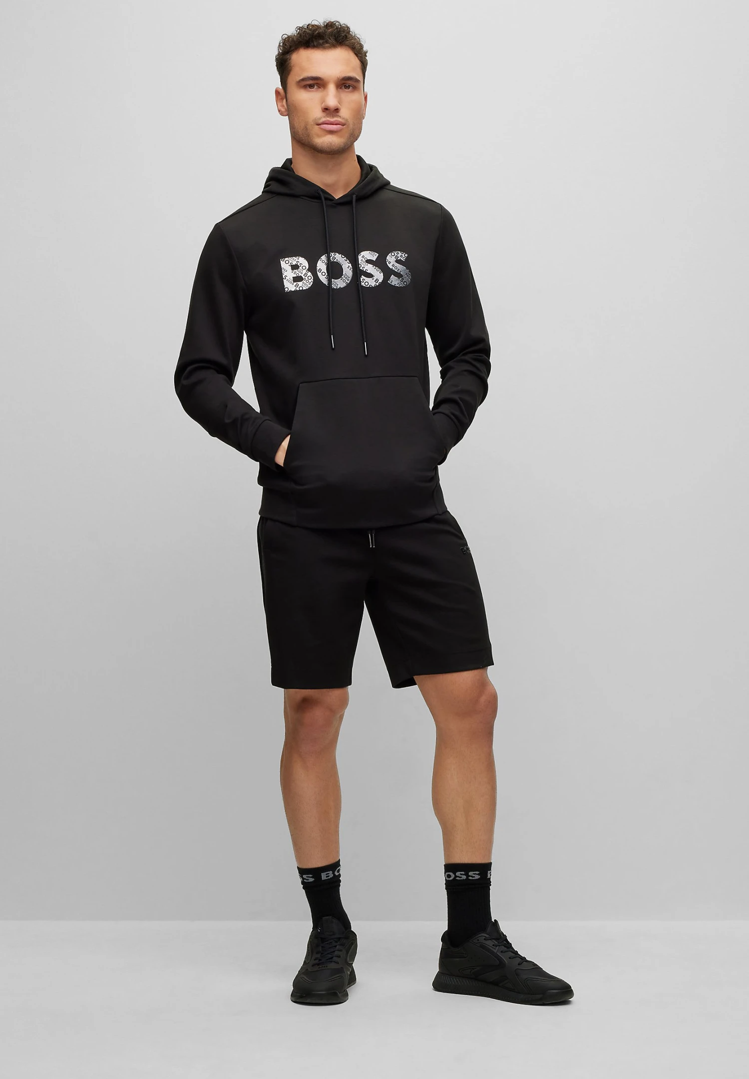 Boss Headlo Mirror - Shorts - Black 2 Boss Headlo Mirror - Shorts - Black - Image 2