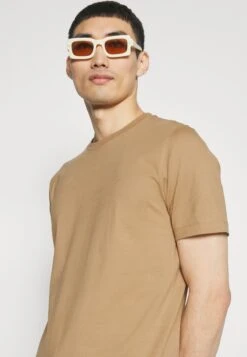 Boss Thompson- Basic T-Shirt - Medium Beige 9 Boss Thompson- Basic T-Shirt - Medium Beige -Boss Sales Store 82fa94ab88fd4560b9f7d155a79227be