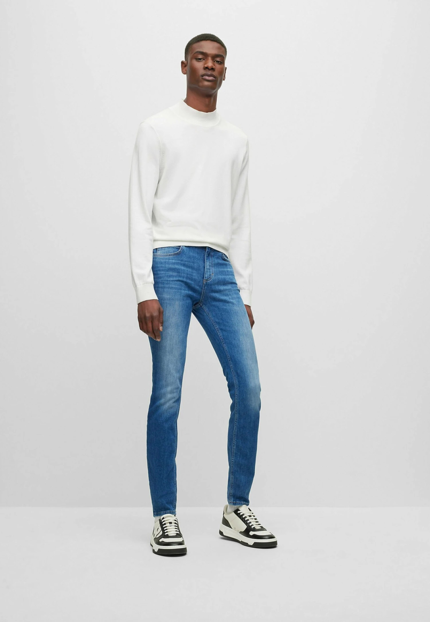 Boss Slim Fit Jeans - Open Blue 2 Boss Slim Fit Jeans - Open Blue - Image 2