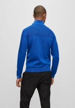 Boss Zolet - Jumper - Blue Eighteen -Boss Sales Store 83f4b0e6a65f4e87b757378994179a11