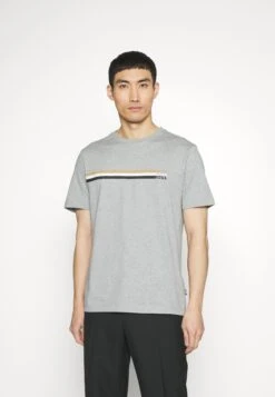 Boss Tiburt - Print T-Shirt - Silver