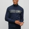 Boss Tracksuit - Training Jacket - Dark Blue Three