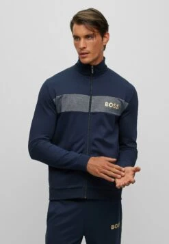 Boss Tracksuit - Training Jacket - Dark Blue Three