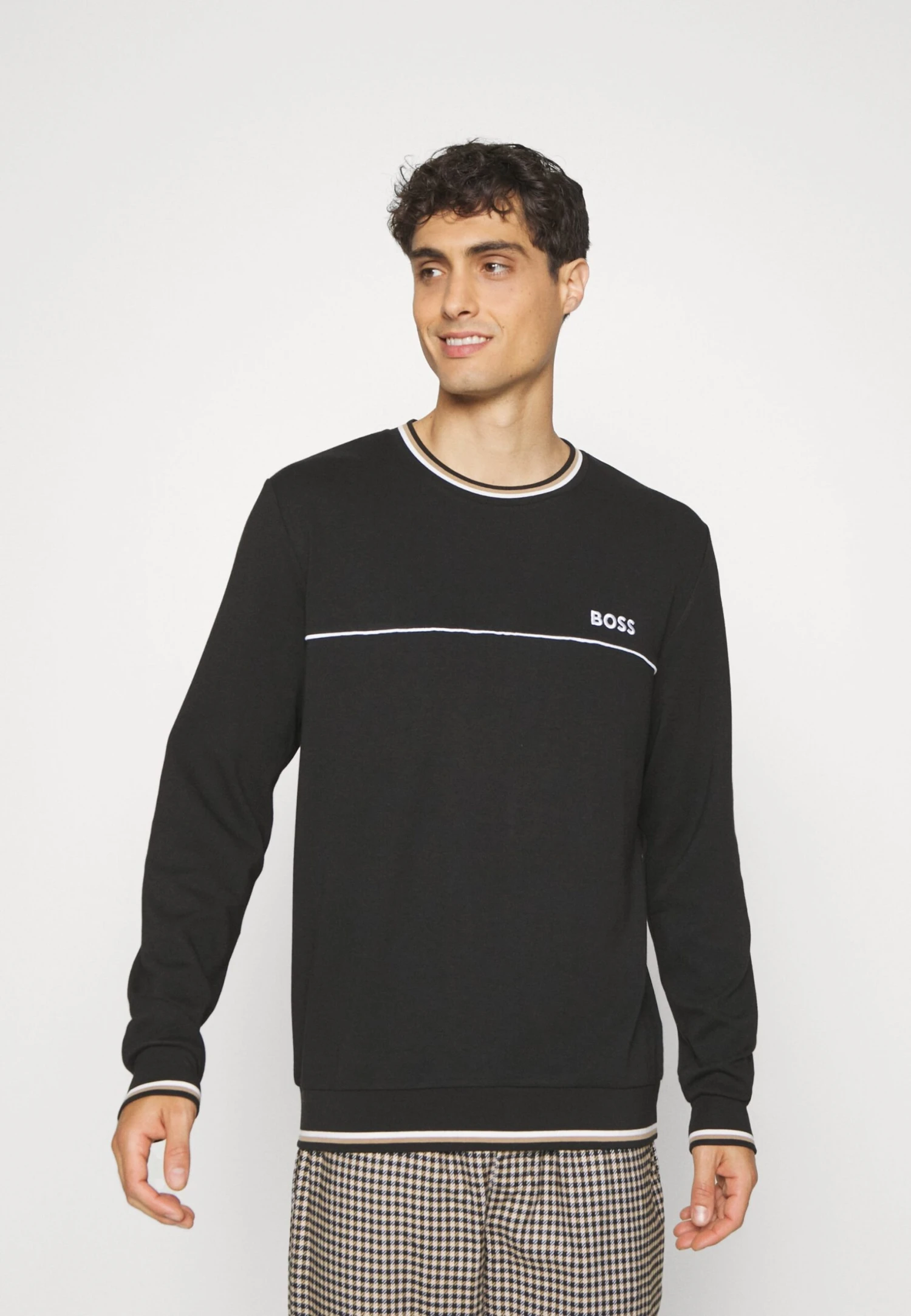 Boss Core - Pyjama Top - Black 1 Boss Core - Pyjama Top - Black