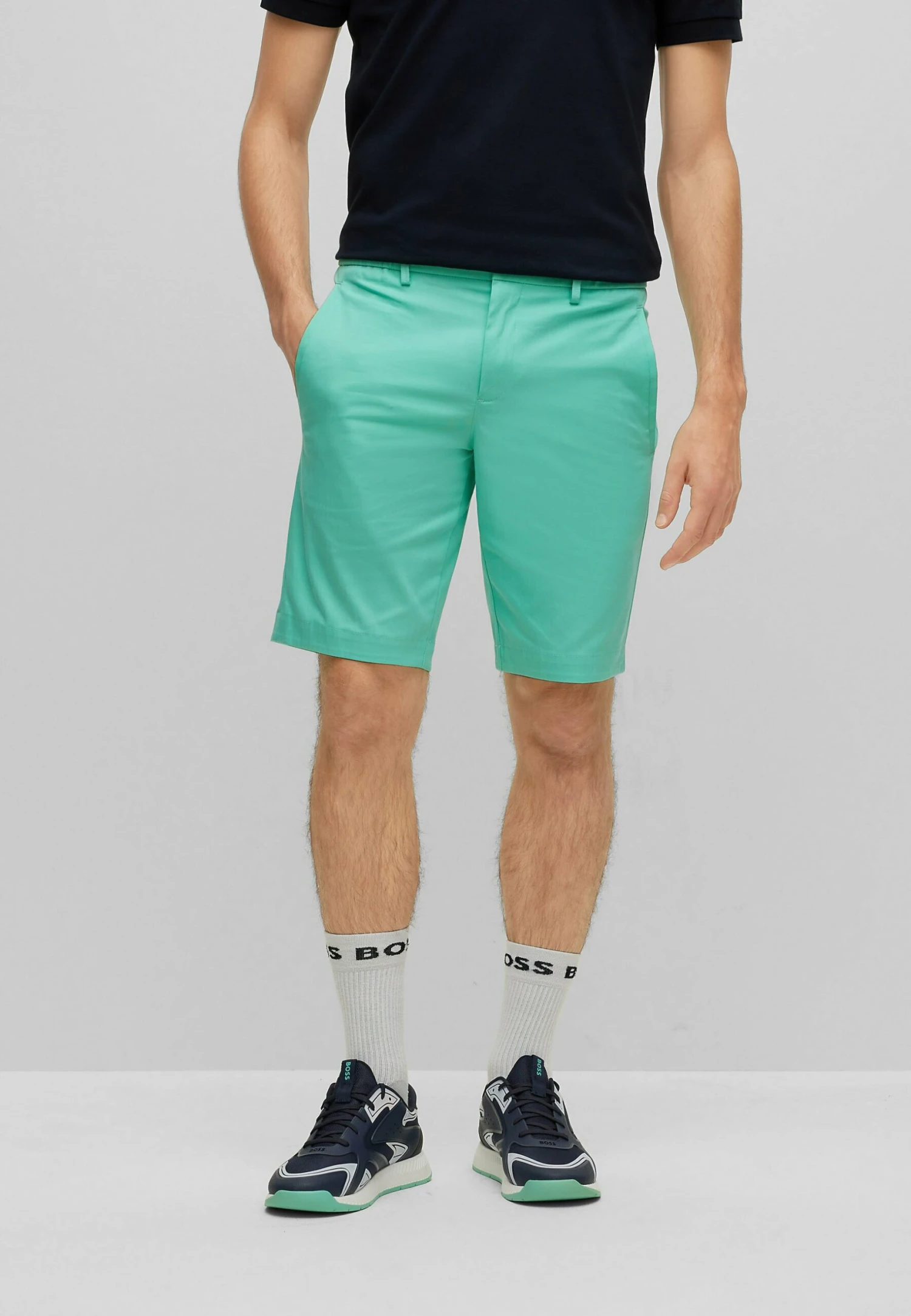 Boss Short- Shorts - Open Green 1 Boss Short- Shorts - Open Green