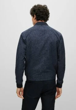 Boss P-Hanry-Bmb-Pck - Bomber Jacket - Dark Blue Four -Boss Sales Store 8bd552341be947cb8b7f72426e3e64cb