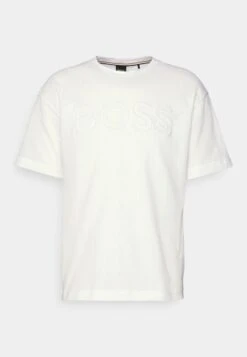 Boss Teecomfort - Print T-Shirt - White -Boss Sales Store 8c92b01d3352488b8c1dfc83095462b8