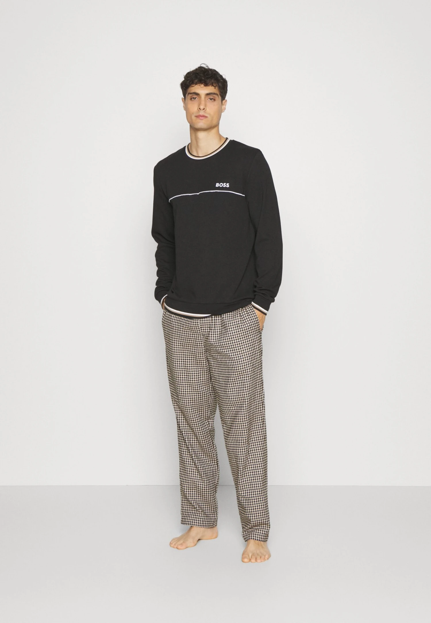 Boss Core - Pyjama Top - Black 2 Boss Core - Pyjama Top - Black - Image 2