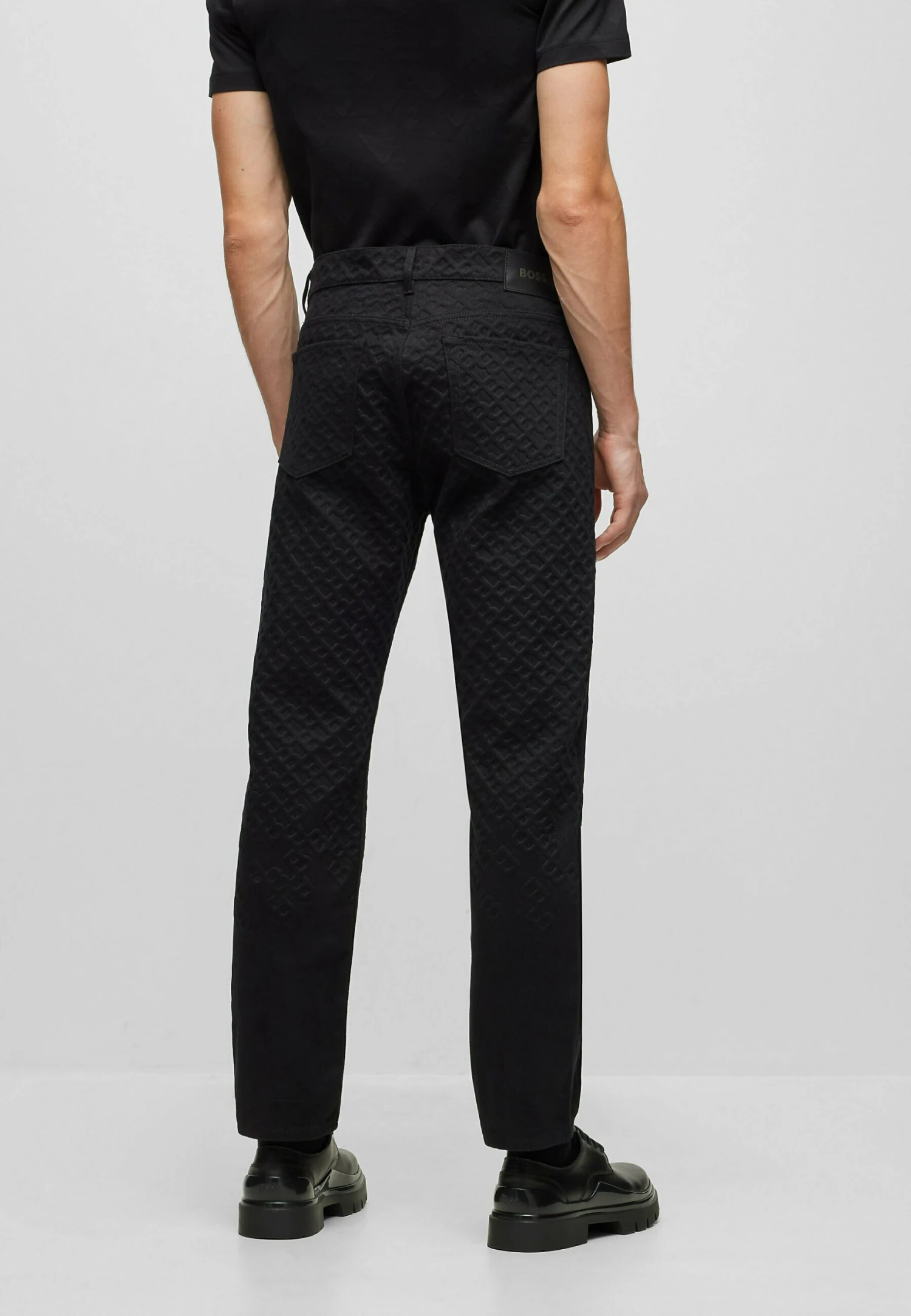 Boss Anderson - Straight Leg Jeans - Black One 3 Boss Anderson - Straight Leg Jeans - Black One - Image 3