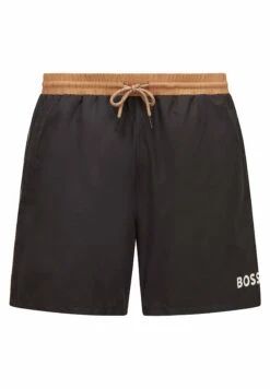 Boss Starfish - Swimming Shorts - Black/ Metallic Black/Mottled Black -Boss Sales Store 8d21087b0ba64daf9533ef41d09bc091