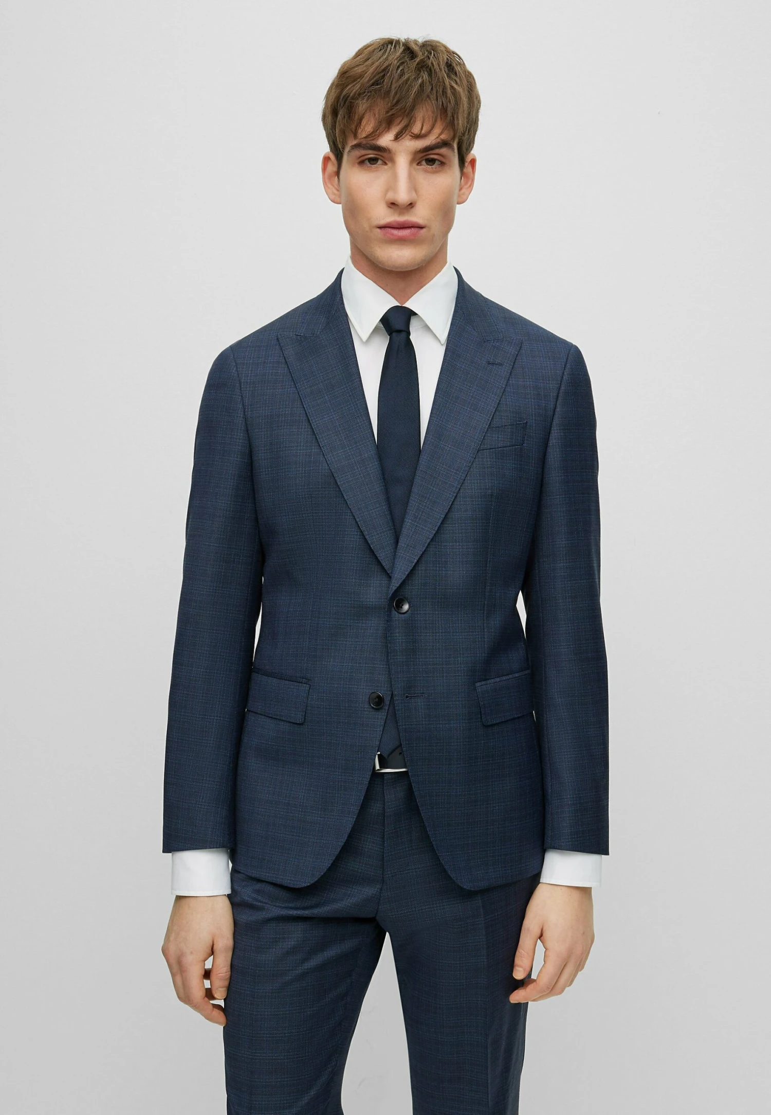 Boss Set H-Huge-2Pcs-Peak - Suit - Dark Blue Four 2 Boss Set H-Huge-2Pcs-Peak - Suit - Dark Blue Four - Image 2