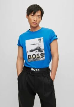 Boss X Bruce Lee T_Lee - Print T-Shirt - Blue Seven 8 Boss X Bruce Lee T_Lee - Print T-Shirt - Blue Seven -Boss Sales Store 8e2c022082f647fd98c54e2f6ab9306f