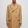 Boss H-Cam-Db-234 - Classic Coat - Beige