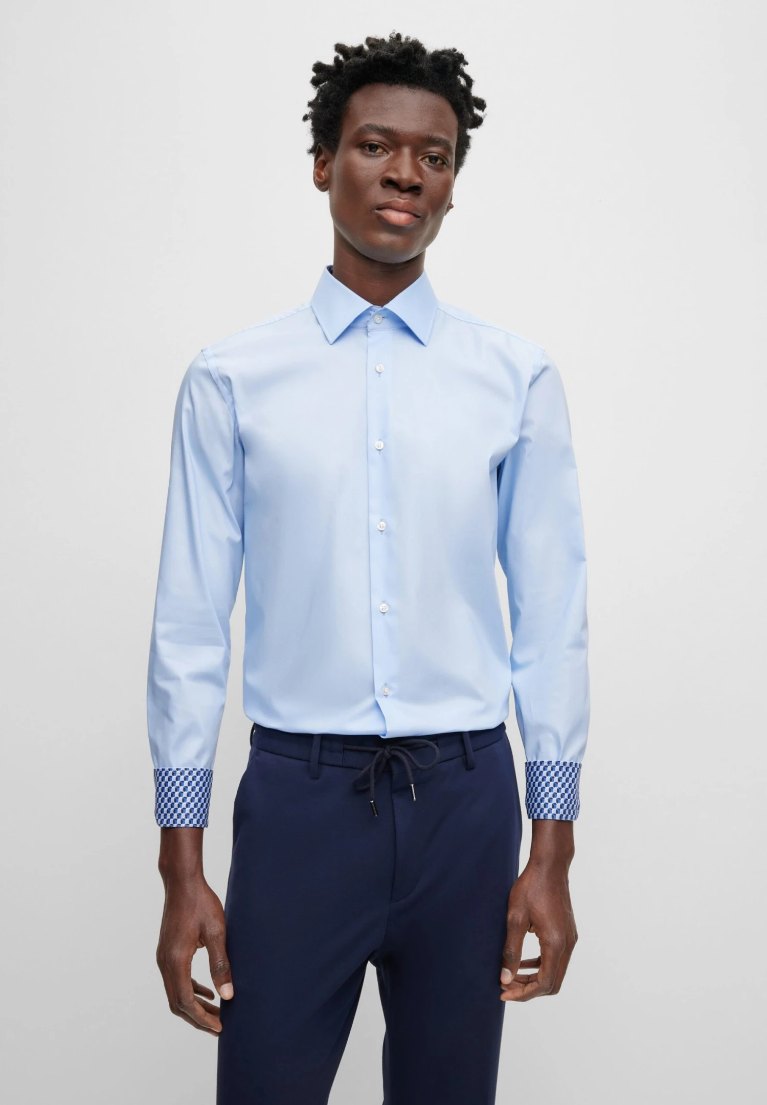Boss Formal Shirt - Light Blue 1 Boss Formal Shirt - Light Blue