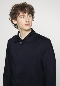 Boss Jared - Trenchcoat - Dark Blue -Boss Sales Store 918cc7585ab84a31b9c4b80602ed5092