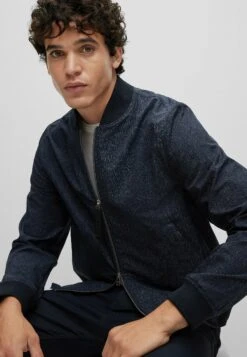 Boss P-Hanry-Bmb-Pck - Bomber Jacket - Dark Blue Four -Boss Sales Store 91bc4ee35f764a44a77ede2f8a03561d