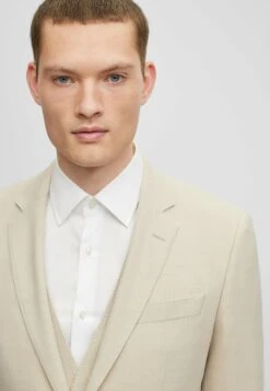 Boss Huge - Suit - Light Beige One -Boss Sales Store 92b74cb7cd954163805dbe3c0f27f1ba