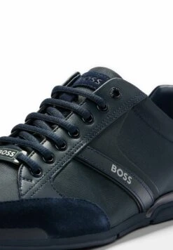 Boss Saturn Lowp Mx A N - Trainers - Dark Blue One -Boss Sales Store 930a8fd836e647379288026aaaafb194
