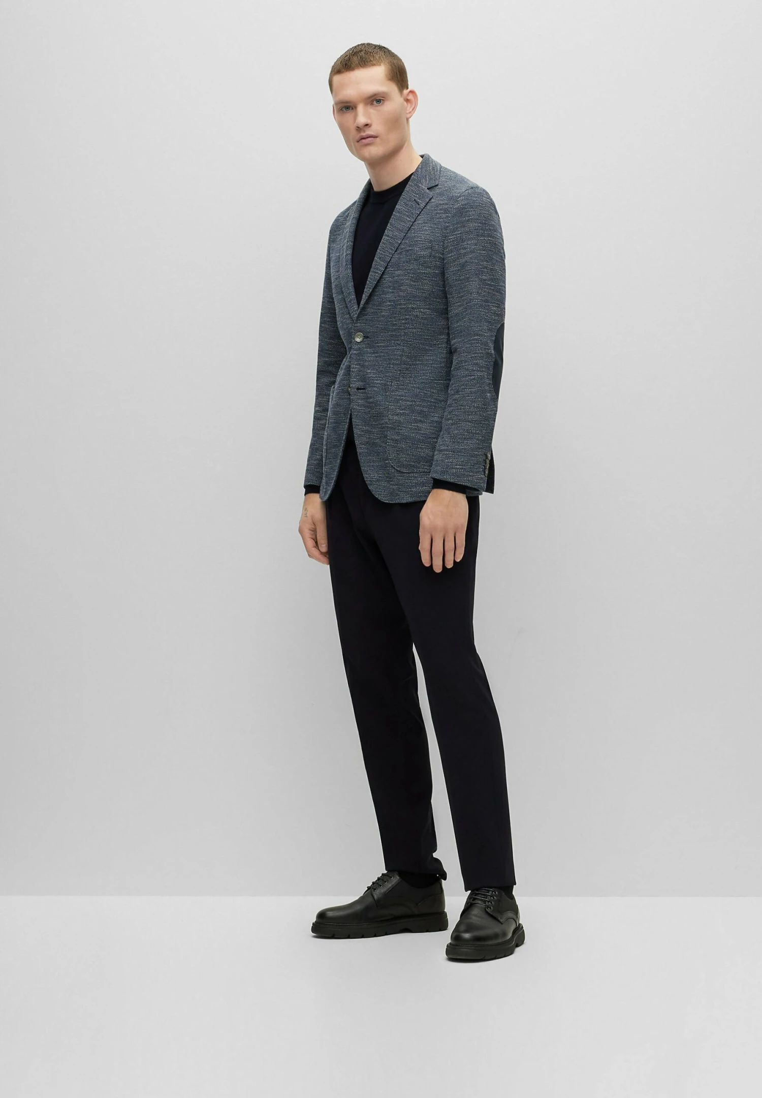 Boss C-Jaye-J-Elbow-224 - Blazer Jacket - Dark Blue Four 2 Boss C-Jaye-J-Elbow-224 - Blazer Jacket - Dark Blue Four - Image 2