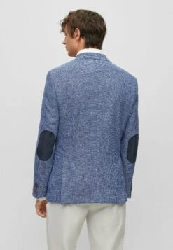 Boss H-Hutson - Blazer Jacket - Open Blue Fifteen 8 Boss H-Hutson - Blazer Jacket - Open Blue Fifteen -Boss Sales Store 95e881b39b20431db55069a525e9f6f4