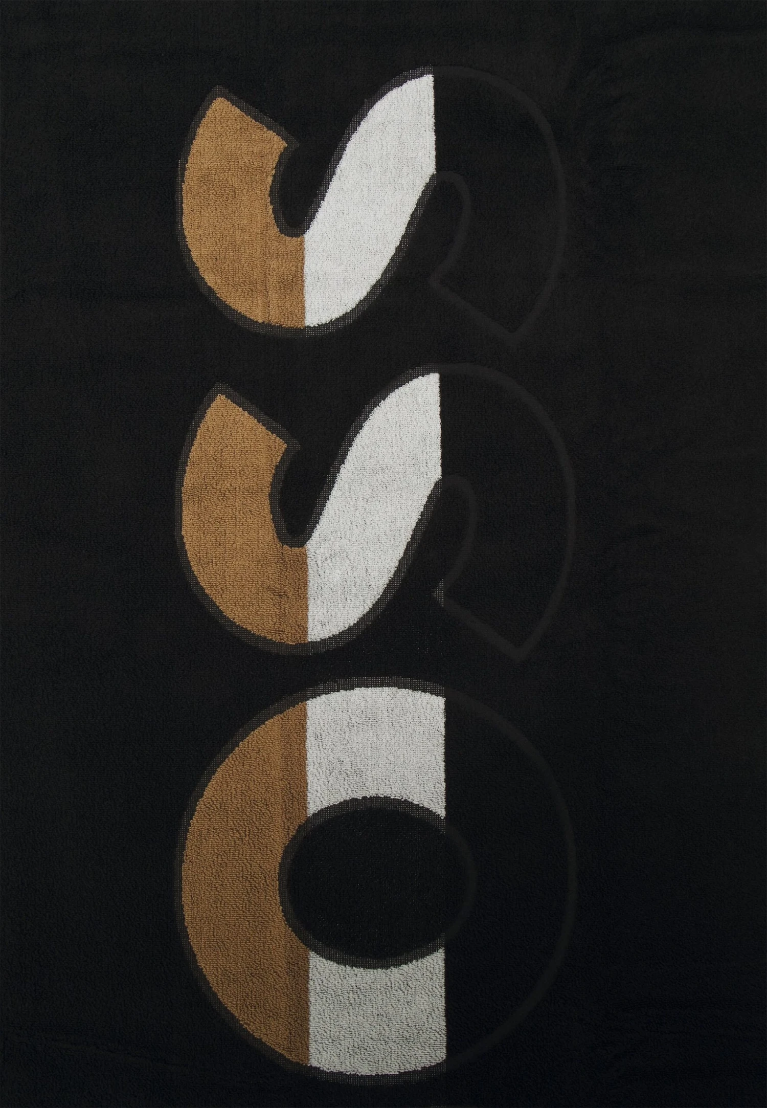 Boss Beach Towel Bold - Beach Towel - Black 3 Boss Beach Towel Bold - Beach Towel - Black - Image 3