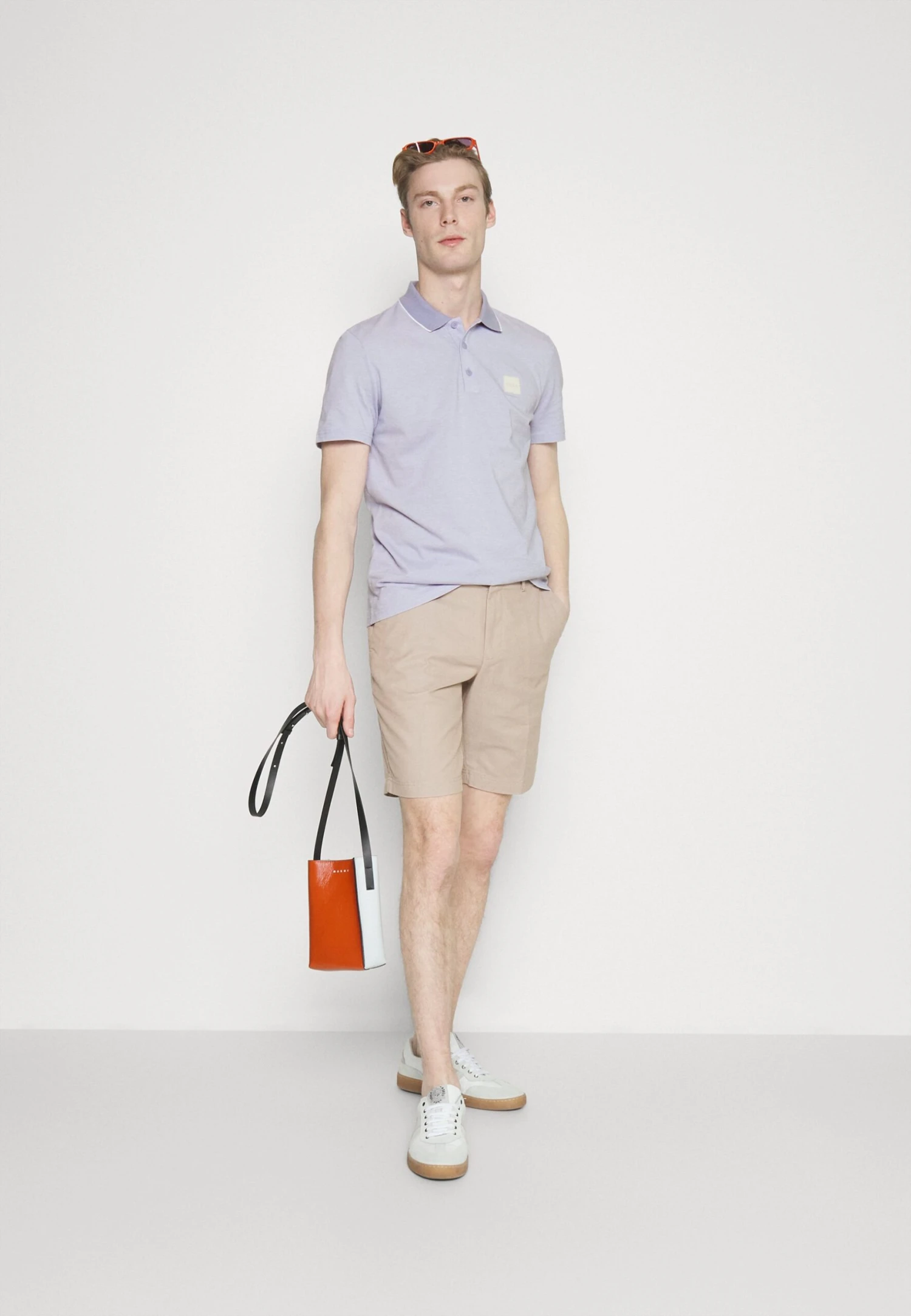 Boss Peoxford - Polo Shirt - Light/Pastel Purple 2 Boss Peoxford - Polo Shirt - Light/Pastel Purple - Image 2