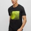 Boss Print T-Shirt - Black One
