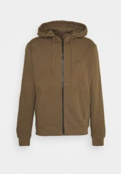 Boss Zip-Up Sweatshirt - Dark Green -Boss Sales Store 983cb39290bc4ba38903d63baf92b10a