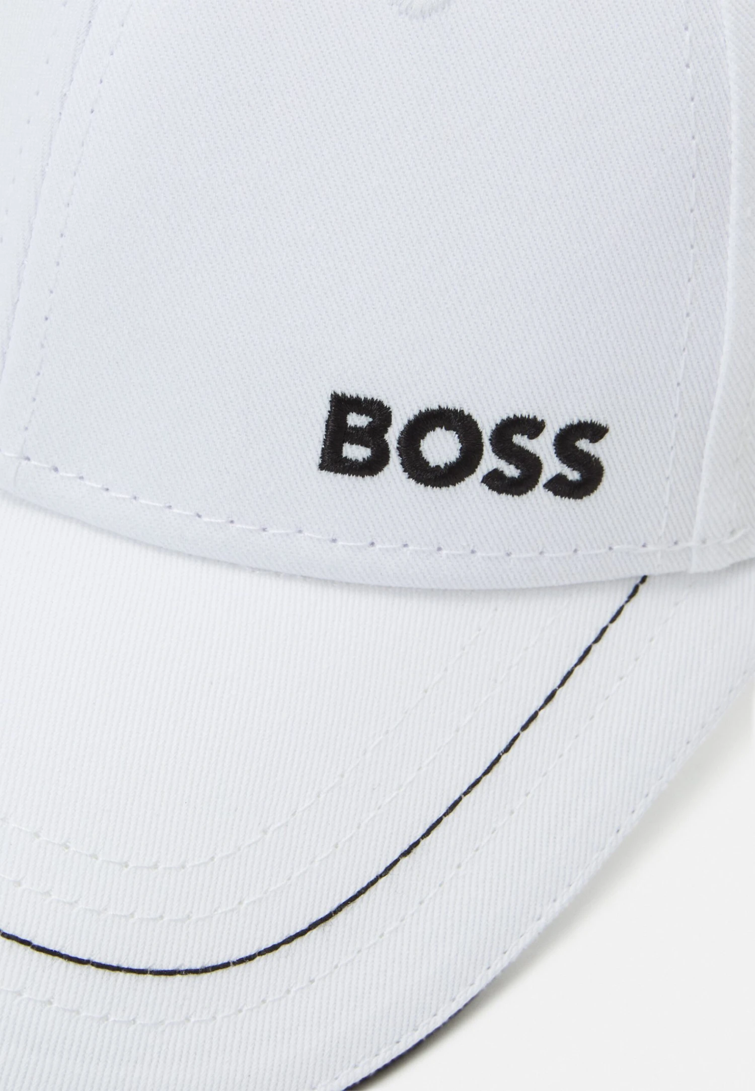 Boss Unisex - Cap - White 4 Boss Unisex - Cap - White - Image 4
