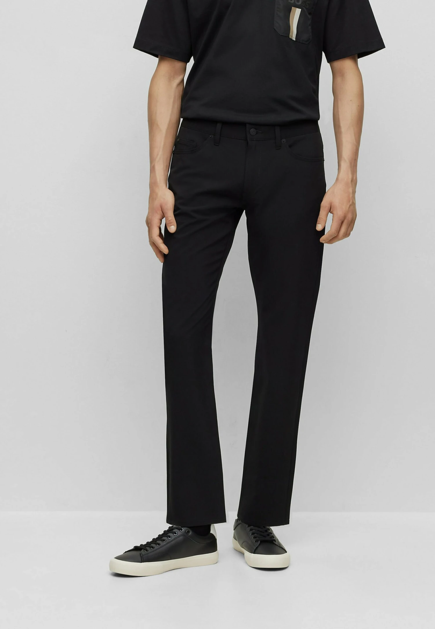 Boss Delaware3 1 20 - Straight Leg Jeans - Black One 1 Boss Delaware3 1 20 - Straight Leg Jeans - Black One