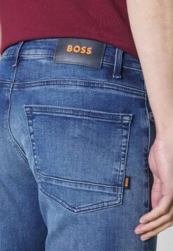 Boss Delaware - Slim Fit Jeans - Medium Blue -Boss Sales Store 9a3e786b3bb045d394dd9937f8b8d71c