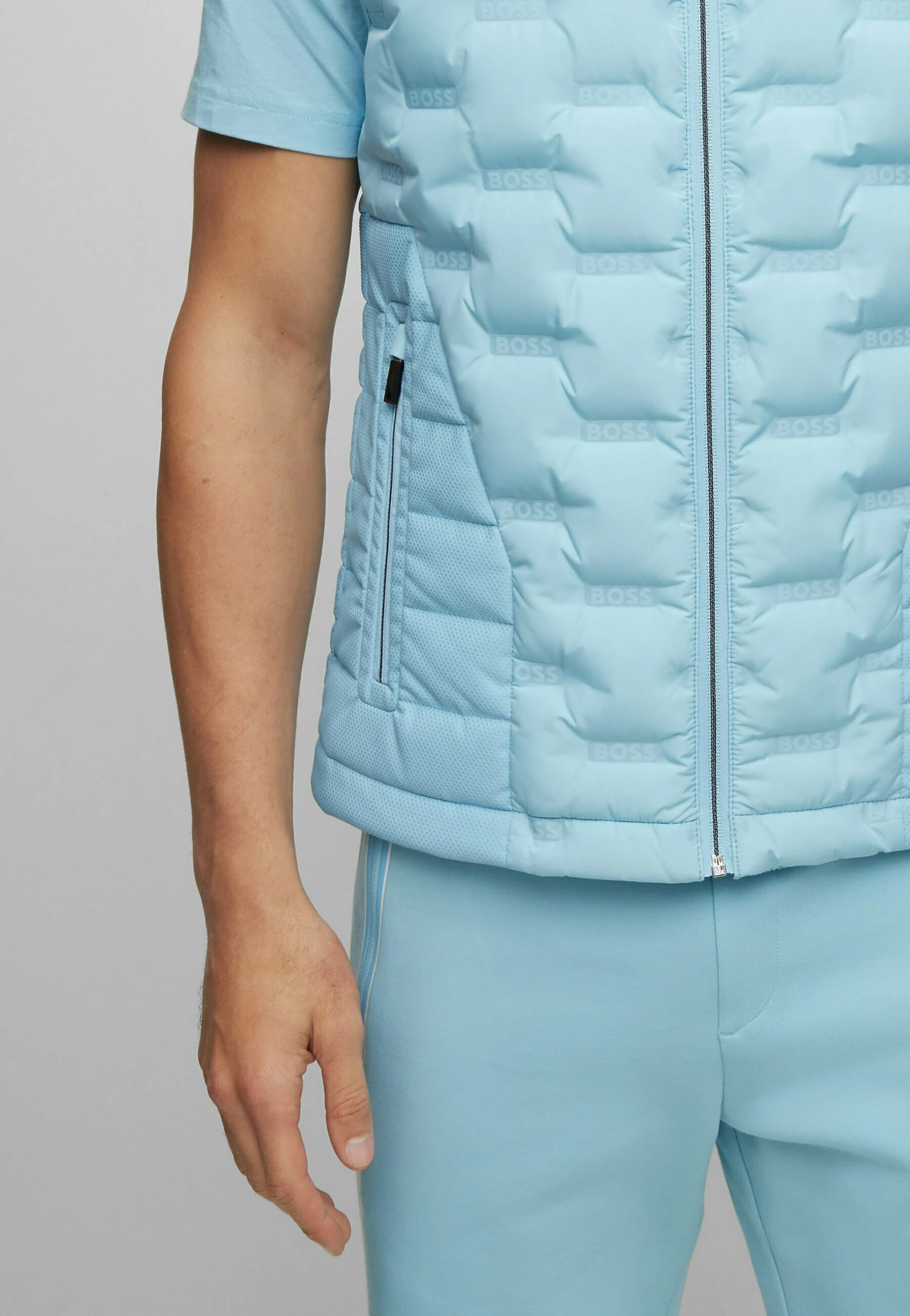 Boss V Hellion - Waistcoat - Light Blue One 5 Boss V Hellion - Waistcoat - Light Blue One - Image 5