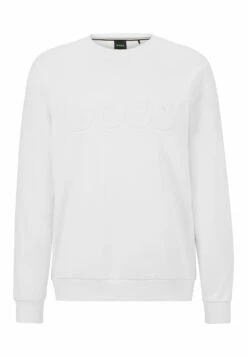 Boss Salbocomfort - Sweatshirt - White 9 Boss Salbocomfort - Sweatshirt - White -Boss Sales Store 9c8f0425224348f6a5f16a68f00136e5