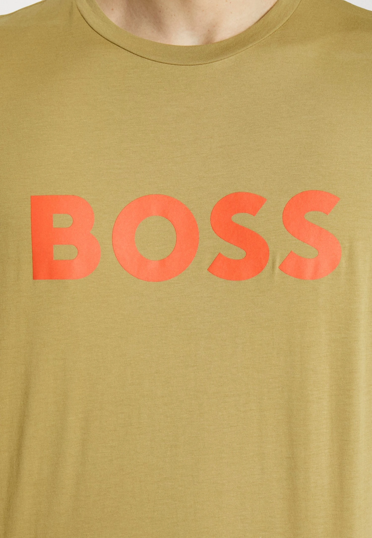 Boss Thinking - Print T-Shirt - Medium Beige 5 Boss Thinking - Print T-Shirt - Medium Beige - Image 5