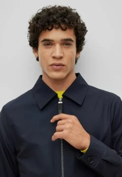 Boss P-Hanry-Wing - Summer Jacket - Dark Blue Four -Boss Sales Store 9f5b78ca10994fd0a3d359cda672298f