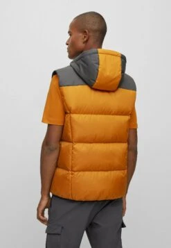 Boss V Hamar1 - Waistcoat - Dark Yellow Two -Boss Sales Store a2101e966b324859b64f572e5230c882