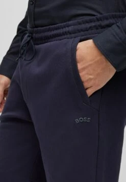 Boss Headlo Curved - Tracksuit Bottoms - Dark Blue Two -Boss Sales Store a65eae6a9d6147cab554d89de70eac96