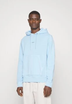 Boss Small Centred Logo Hoody - Hoodie - Open Blue