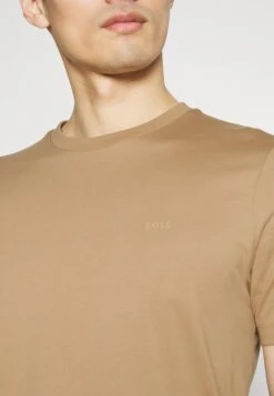 Boss Thompson- Basic T-Shirt - Medium Beige 11 Boss Thompson- Basic T-Shirt - Medium Beige -Boss Sales Store aa4149ee38934feb932a83532a3259b4