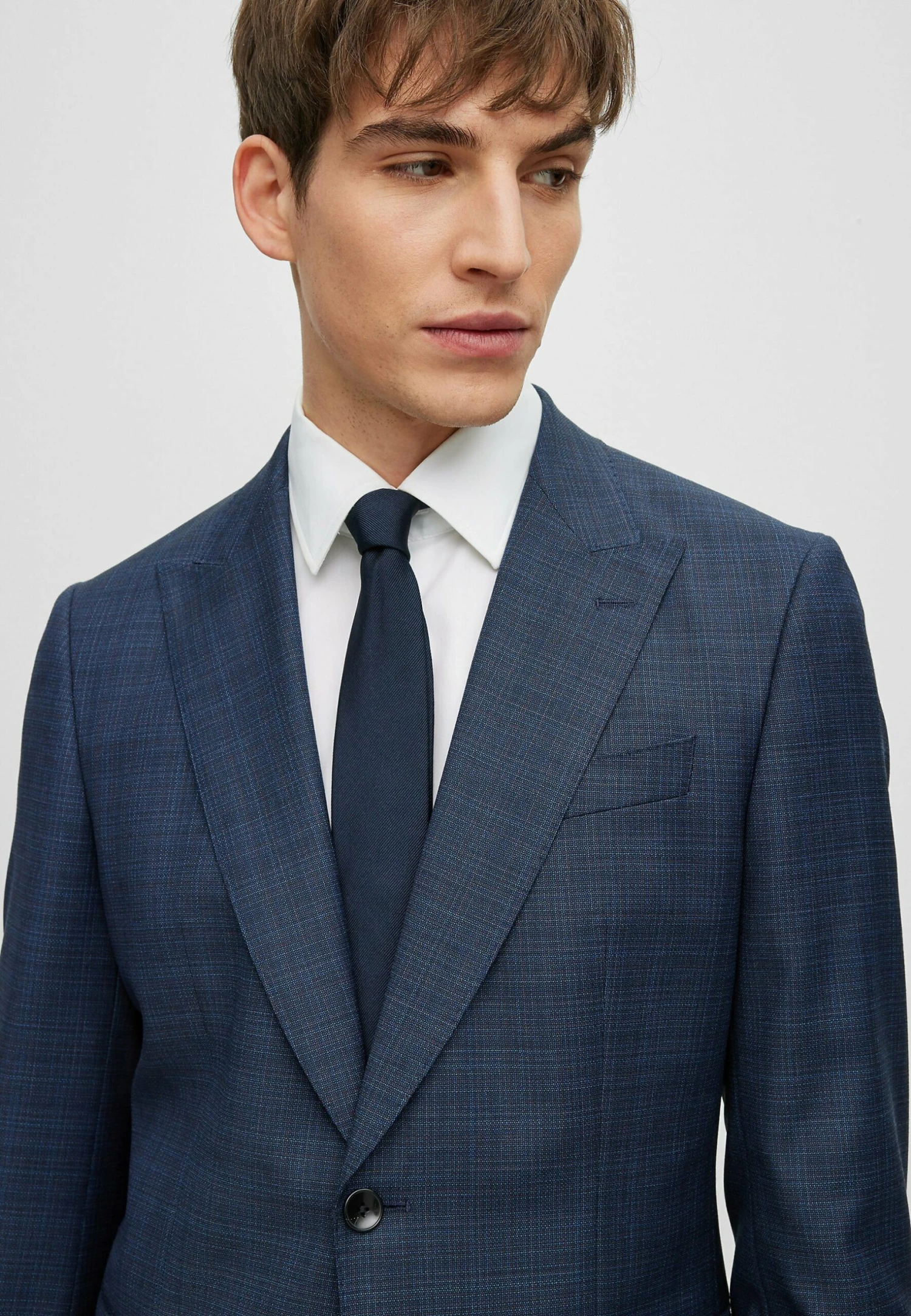 Boss Set H-Huge-2Pcs-Peak - Suit - Dark Blue Four 7 Boss Set H-Huge-2Pcs-Peak - Suit - Dark Blue Four - Image 7