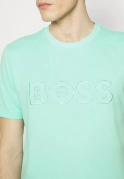 Boss Tiburt - Print T-Shirt - Open Green -Boss Sales Store ab741b76fa0749a0945fb9819bf003b1