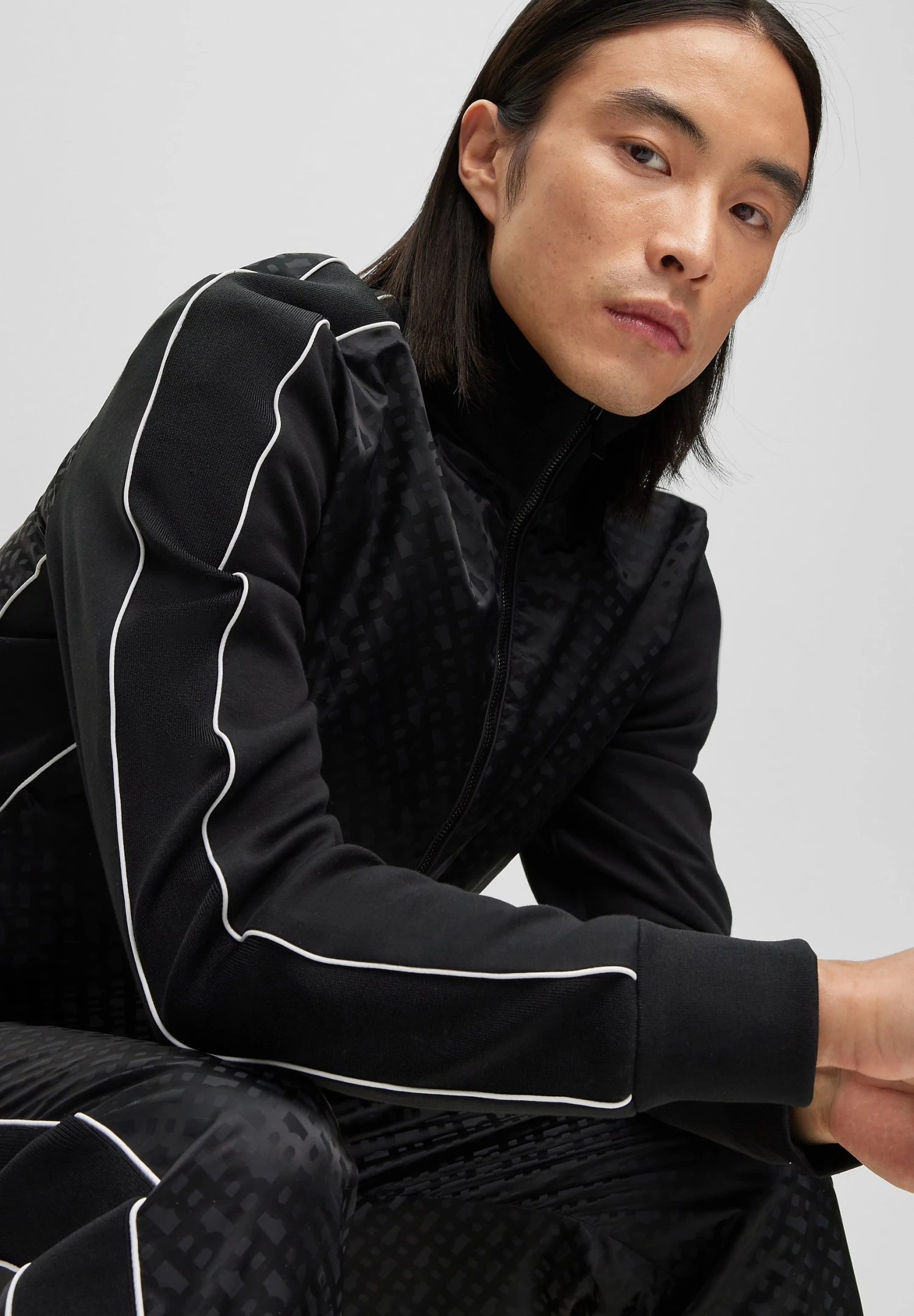 Boss Shepherd - Zip-Up Sweatshirt - Black 4 Boss Shepherd - Zip-Up Sweatshirt - Black - Image 4