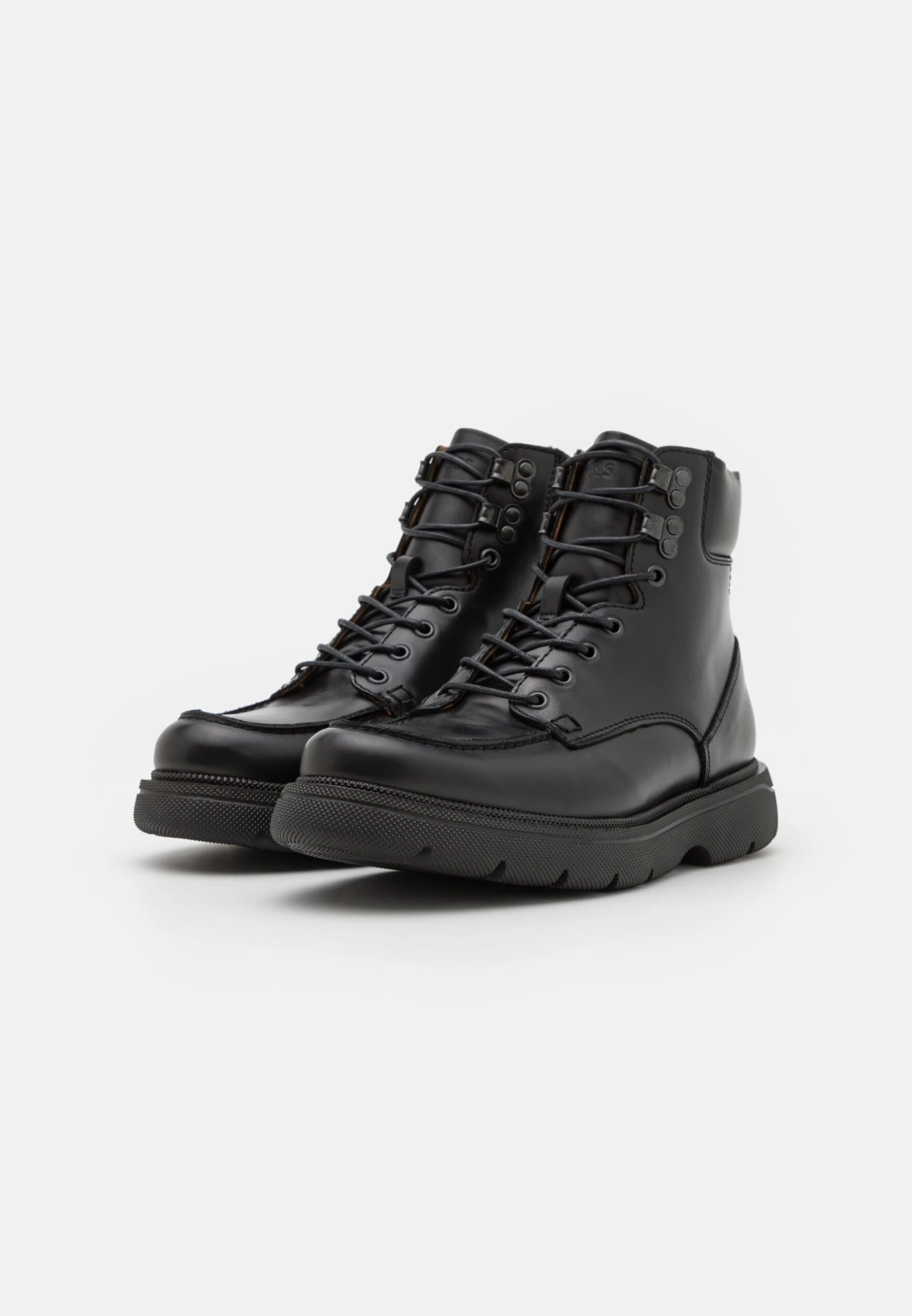 Boss Jacob - Lace-Up Ankle Boots - Black 2 Boss Jacob - Lace-Up Ankle Boots - Black - Image 2