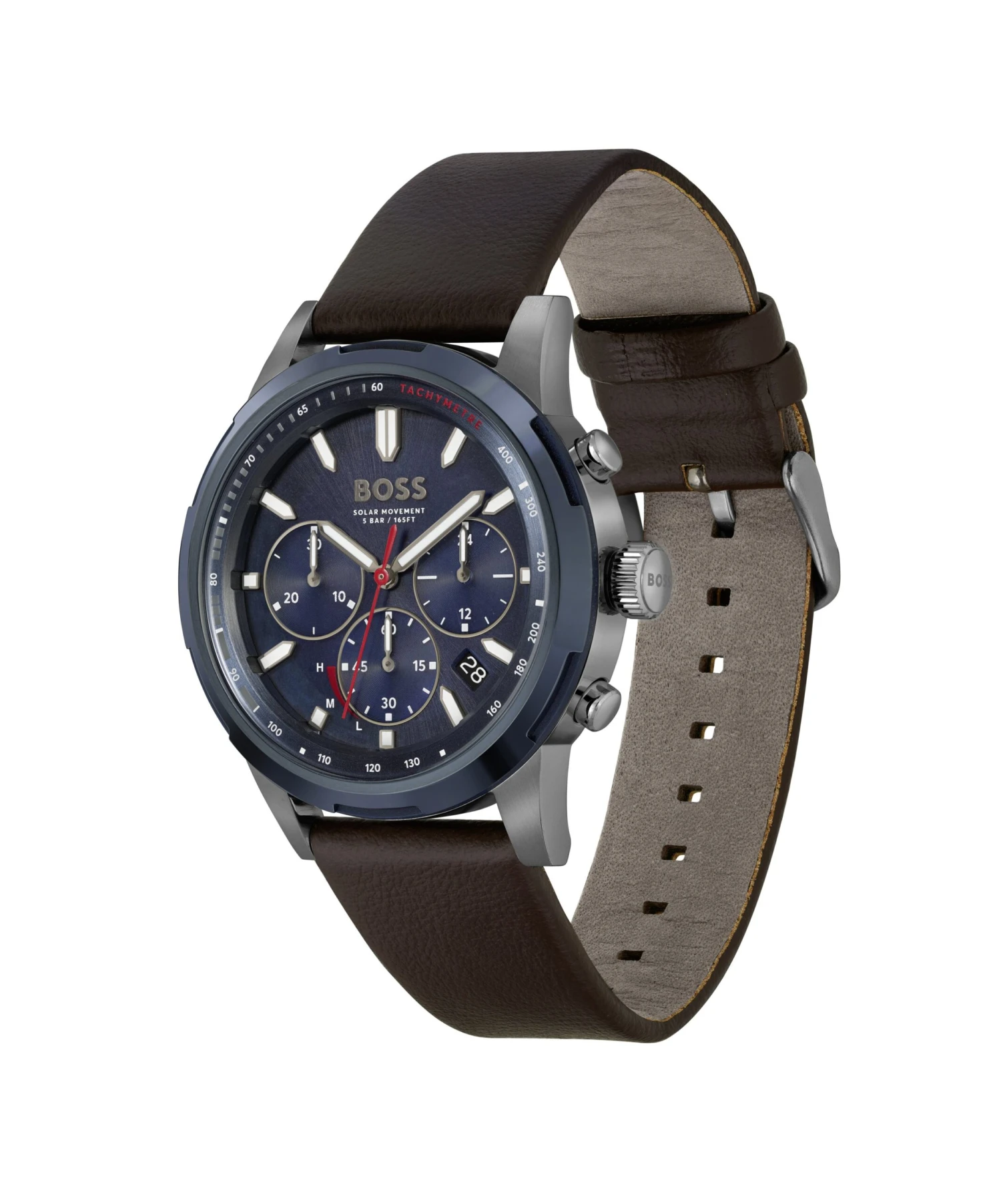 Boss Solgrade - Chronograph Watch - Brown/Blue 1 Boss Solgrade - Chronograph Watch - Brown/Blue